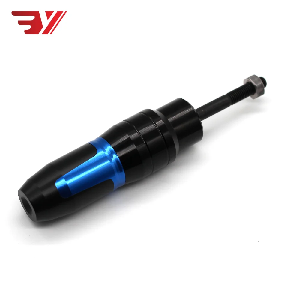 

Laser Logo Motorcycle CNC Crash Pads Exhaust Sliders Crash Protector For SUZUKI GSX-S750 GSX S750 GSX-S 750 GSXS1000 2017 2018