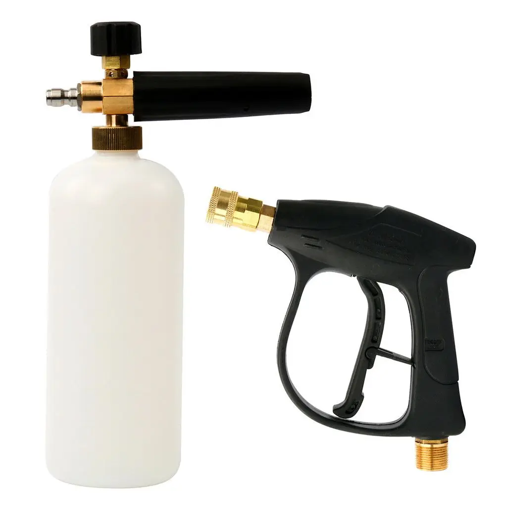 

1/4 Outlet Quick Disconnect Fitting Pressure Foam Car Washer Quick Release Lance Soap Bottle Spray