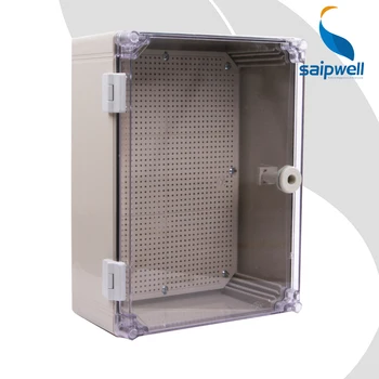 

Hot sale SP-AT-403016 Grey 400*300*160mm CE Approved ABS Waterproof Box / Waterproof Enclosures/Junction Box