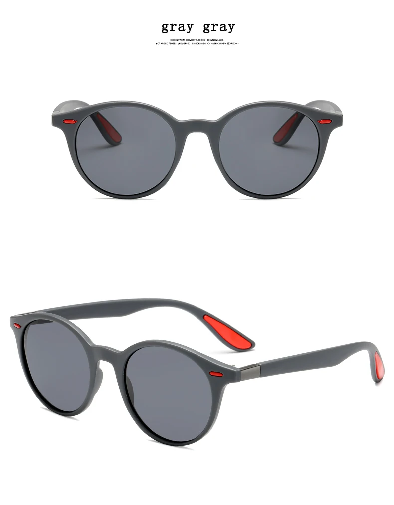Longkeperer Лидер продаж класс поляризованные солнцезащитные очки мужские водительские очки Мужские Винтажные Солнцезащитные очки для женщин круглые Oculos de sol UV400
