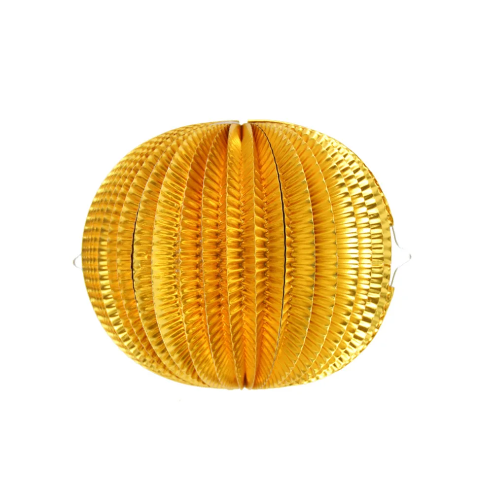 3 шт. блестящие металлические золотистые фонарики 19 см|decorative decorative|decorative home