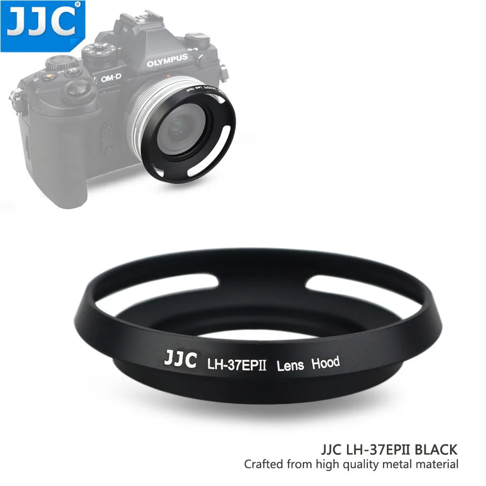 JJC Metal Lens Hood For Panasonic Lumix G Vario 12 32mm For Olympus M