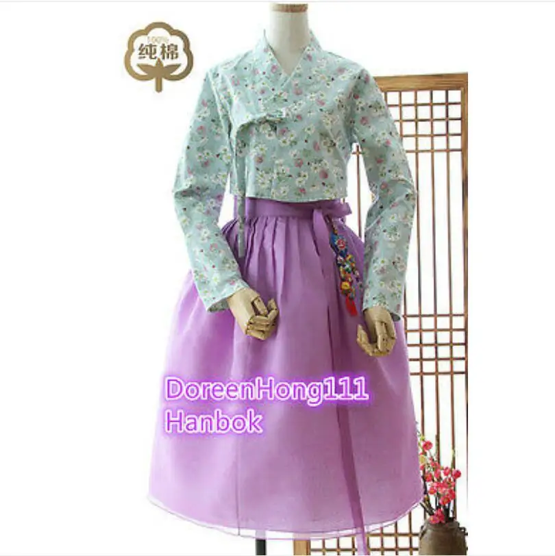 

2020 New Fashion Modern Hanbok Fushion Hanbok Korean Traditional Hanbok Dress Modernized Hanbok Popular Set Gift 1