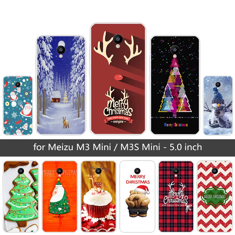 Для Meizu M3/Meizu M3 Mini силиконовый чехол для M3S/Meizu M3S прозрачный черный матовый задней