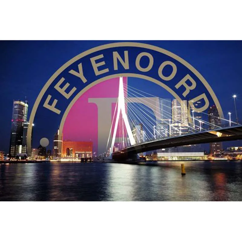 

Diamond Painting Full Square 5D DIY Football Logo Bridge Scene 3D Daimond Painting Embroidery Cross Stitch Mosaic Rhinestone