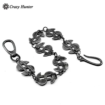 

Metal Dollar sign string together Long Key Chain Wallet Chain