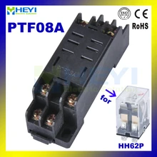 Абсолютно релейный разъём PTF08A используется для LY2(HH62P) реле общего назначения