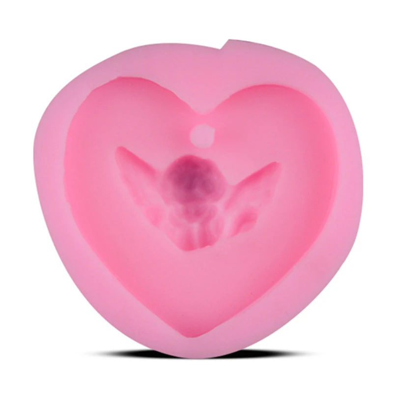 Новое поступление, форма в форме сердца, 3D силиконовая форма для торта, инструменты для украшения торта, формы для свечей E697