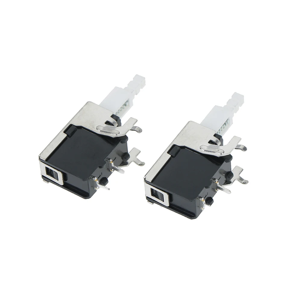 

2pcs KDC-A10 Electric Heater Power Switch With Bracket Hot Fan Bread Machine Humidifier Straight Button Key Button 4 Foot Board