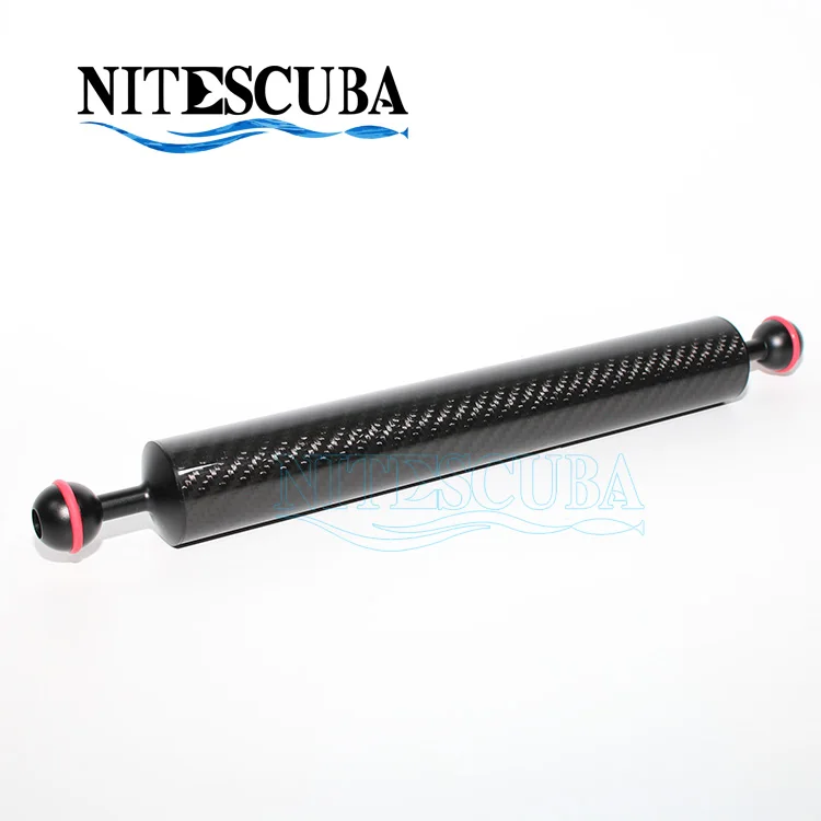 

NiteScuba Diving Carbon Fiber Float Arm Buoy for strobe light S2000 YS D2 tg5 RX100 underwater camera housing case photography