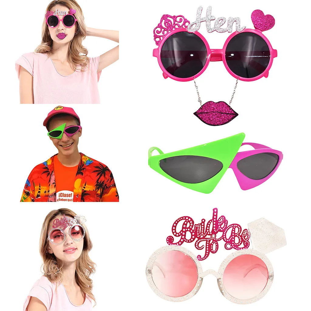 

New Arrive Makeup Funny Crazy Fancy Dress Glasses Novelty Costume Party Sunglasses Accessories Eyewear #20