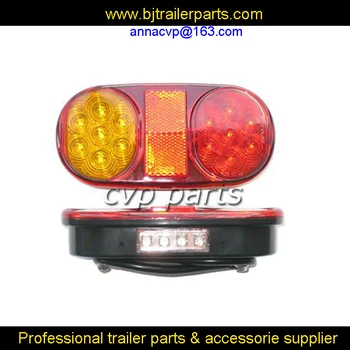 

tail LED lights lamp pair boat trailer waterproof submersible 12V trailer parts truck built in Number (2PCS/1PAIR) trailer parts