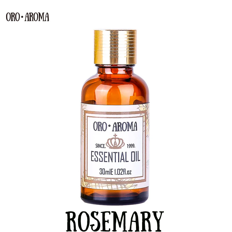 Эфирное масло для роста волос от известного бренда oroaroma Rosemary, освежающее, укрепляющее кожу, повышающее Контроль памяти, масло розмарина