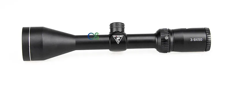 Fly Shark прицел 3x 9x50 Охотничья винтовка 1 дюйм трубка Размер черный для наружной