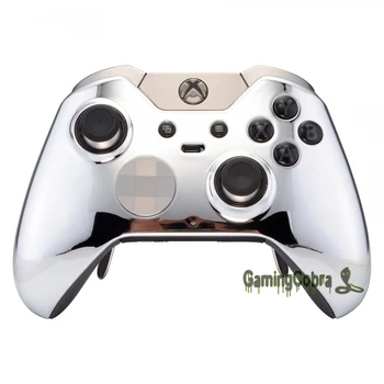 

Chrome Silver Repair Front Shell for Xbox One Elite Remote Controller - Model 1698