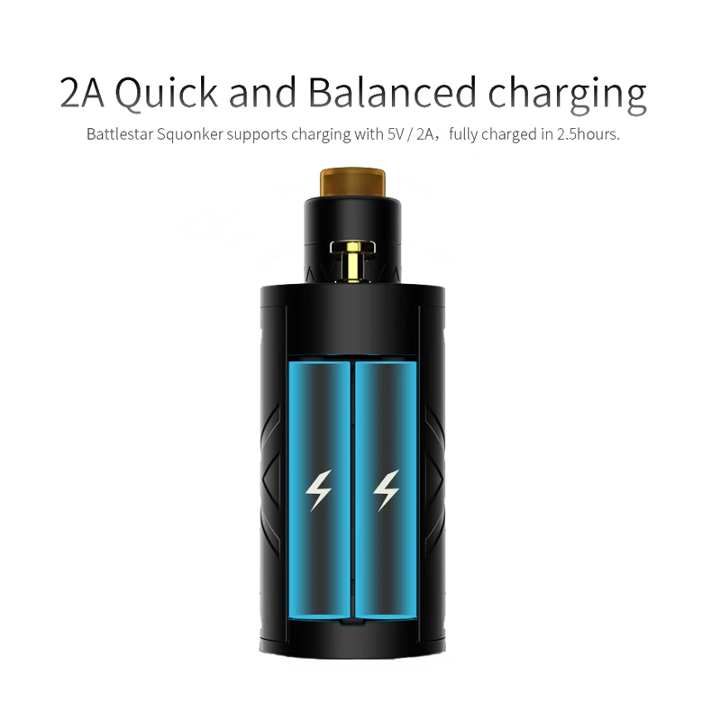 Оригинальный Smoant Battlestar 200 Вт TC Squonker Комплект 7 мл Коробка мод и battlestar RDA Двойной 18650