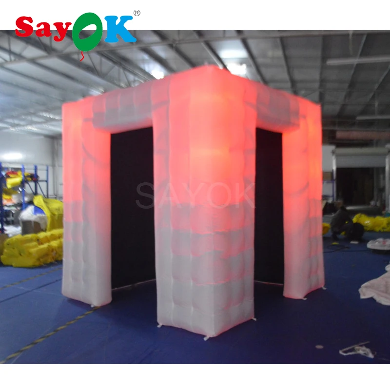 Wedding photo booth props inflatable photo booth shell