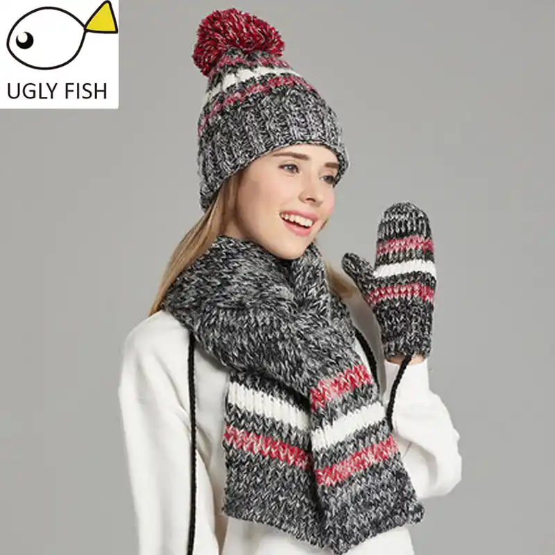 ladies hats and gloves sets