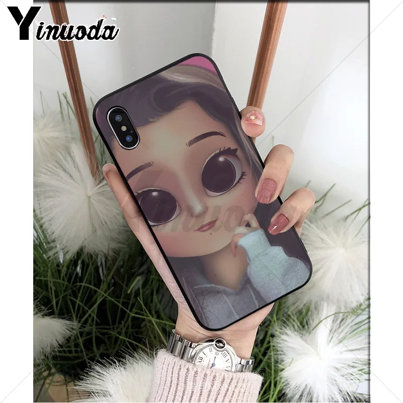 big eyes girl cartoon