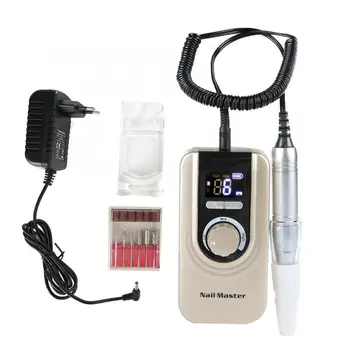 

Portable Electric Nail Drill Machine 35000 RPM Rechargeable Manicure Pedicure Machine Nail Art Tools
