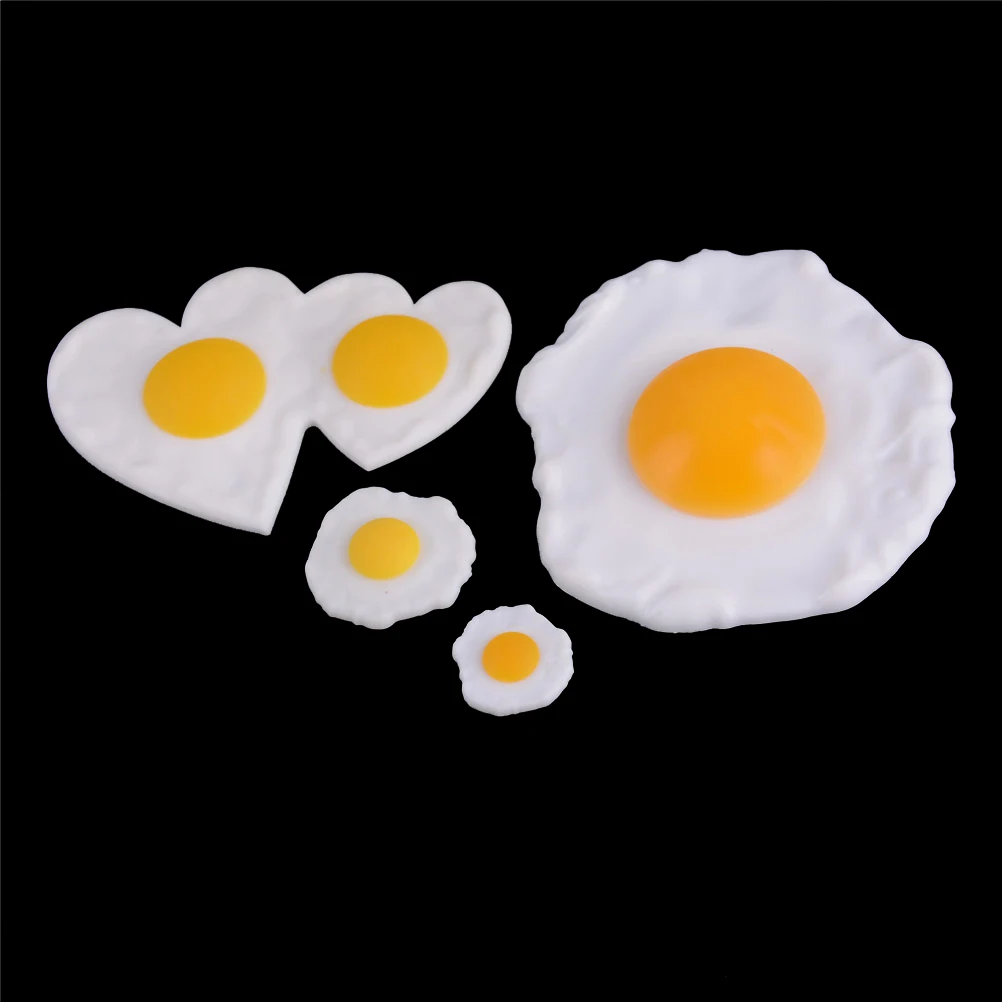 

Simulated Poached Fried Eggs Fake Food Simulated Play Toy Phone Case Decor