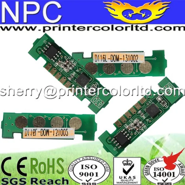 chip for Samsung 116 L/ELS SL M 2625 FMFP Xpress SLM FN MFP ProXpress 2825-ND-MFP copier cartridge compatible chips | Компьютеры и