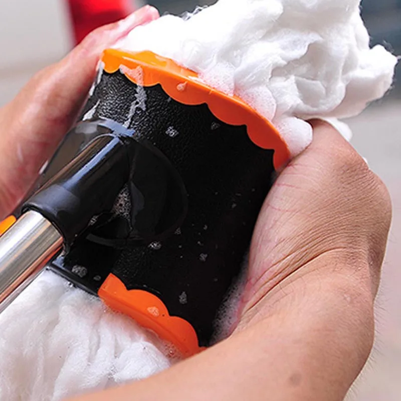 Новая регулируемая телескопическая щетка для очистки протирания мягкой молочной шелковой шваброй щетка для мытья пыли инструмент для домашнего дома комнаты пол автомобиля