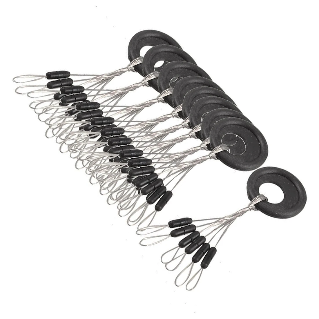 BMDT-10Pcs 6 في 1 اسطوانة على شكل تعويم توقف المطاط سدادة بوبر ثقالة BMDT-10Pcs 6 في 1 اسطوانة على شكل تعويم توقف المطاط سدادة بوبر ثقالة