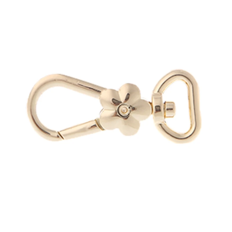 

Flower Lobster Clasps Swivel Trigger Clips Snap Hooks Bag Key Rings Keychains