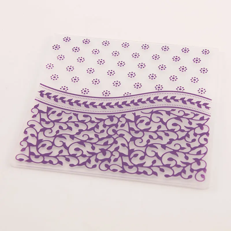  Square Vines Plastic Embossing Folder Set For Scrapbooking Paper Card Photo Album DIY Greeting Card - 32948748517