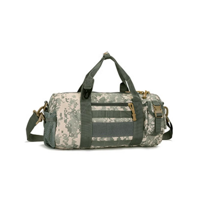 

Men's Travel Large Waterproof Cylinder Bags Handbag Bag Army Shoulder Bag 2017