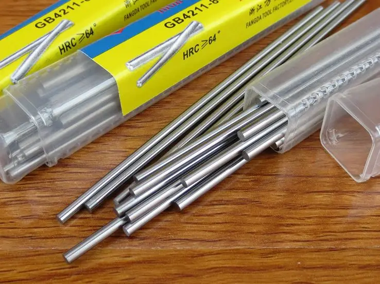 

10pcs 2.35x100mm High-speed Steel Circular Bit Round Turning Tool Carving Knife Graver White Steel Rods Knife CNC Wood Cutter