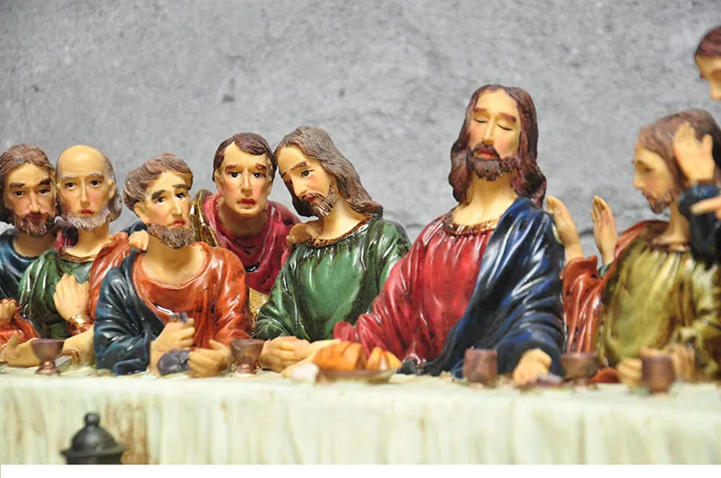 Leonardo Da Vinci s Final Dinner Home Church Resin Ornaments and Gifts