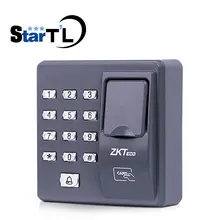 ZK дактилоскопическая машина контроля доступа доступ к двери сканер отпечатков пальцев для RFID система контроля допуска к двери X6