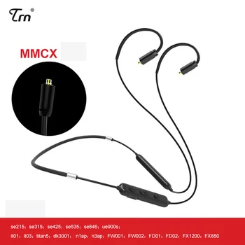 

TRN IPX7 Waterproof Apt-X MMCX Bluetooth Cable for Shure SE215 SE535 SE846 0.75mm 2 pin APTX for ZS3 ZSA ZST ZSR ZS10 ES3 0.78mm