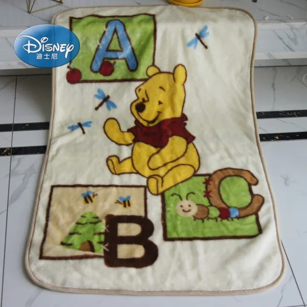 Милое теплое плотное одеяло с рисунком Минни и Микки Мауса Для маленьких мальчиков и девочек, подарок на день рождения, 90x115 см - Цвет: Зеленый
