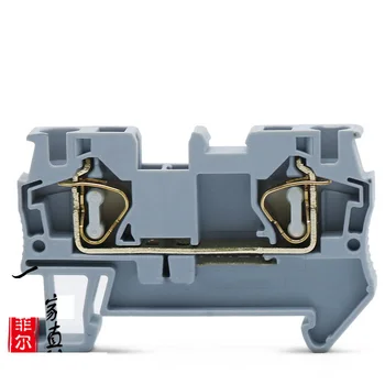 

50 pcs/bag ST4 Terminal rail Wiring board connector terminals Wire Cable Terminals ST-4