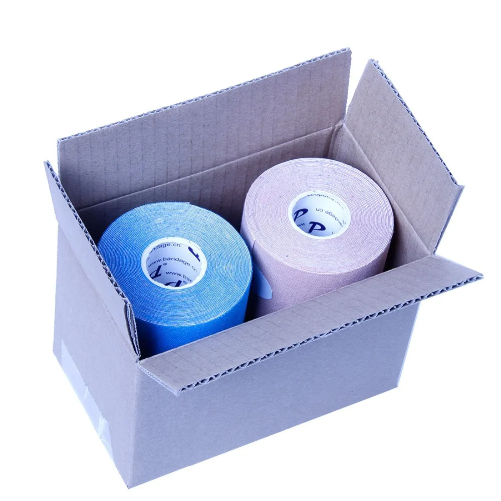 Waterproof Kinesiology tape 5cmx5m (4rolls/set) Exercise Therapy Pain Cure tape Athlete Sports Protection