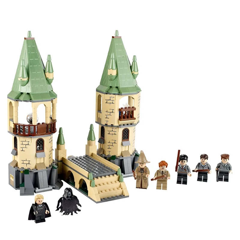 

16028 Harry Potter Hogwarts Compatible Legoing 4867 Hogwarts Set Building Blocks Bricks Harri Potter Christmas Birthday Gift