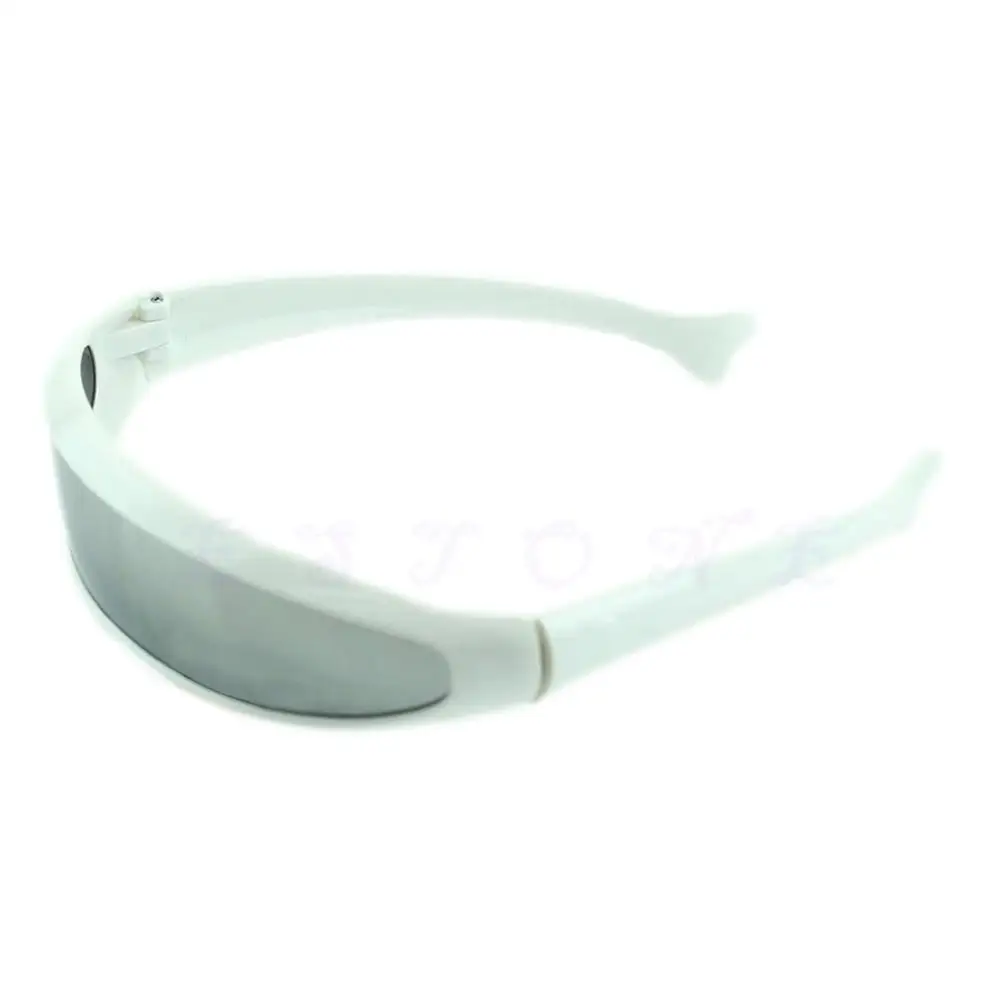 Новые велосипедные мотоциклетные солнцезащитные очки UV400 Анти ветер песок очки защитные очки Новые - Цвет: White