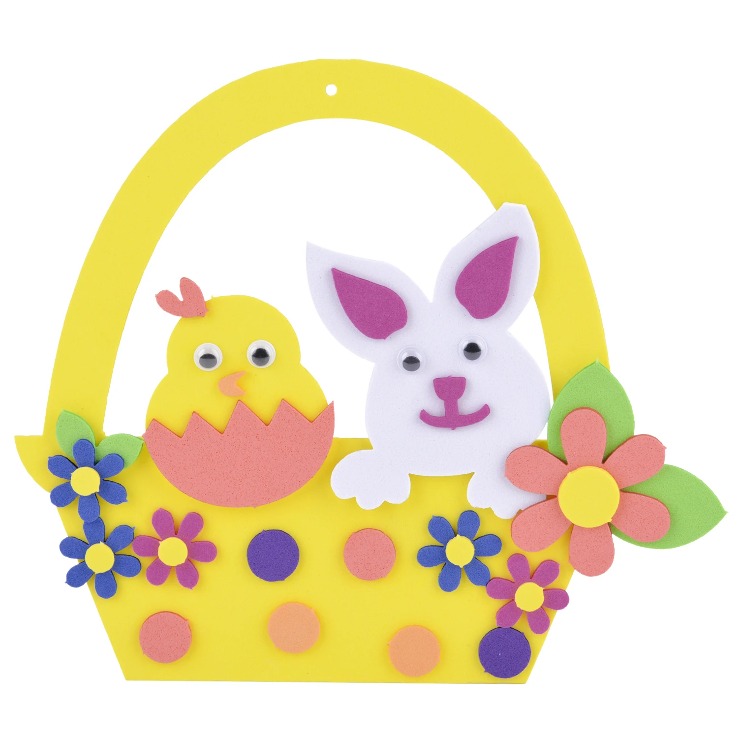 

Easter Craft Kit Rabbit Chick Basket Ornament Craft Kit Decorating Craft Kit Handmade Craft Kit