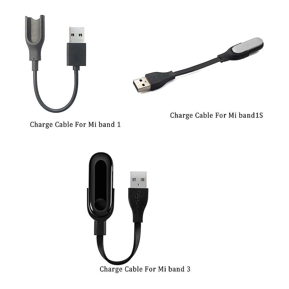 Для Xiaomi Mi Band 1 2 3 зарядное устройство Шнур usb зарядный кабель адаптер для Xiaomi Mi Band 1 2 3 фитнес-трекер умный Браслет