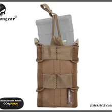 Emerson один слой журнал "ружья" мешочек инструментальный MOLLE крепление для M4/M14/AK/G3/G36 коричневый КАЙОТ EM6345CB