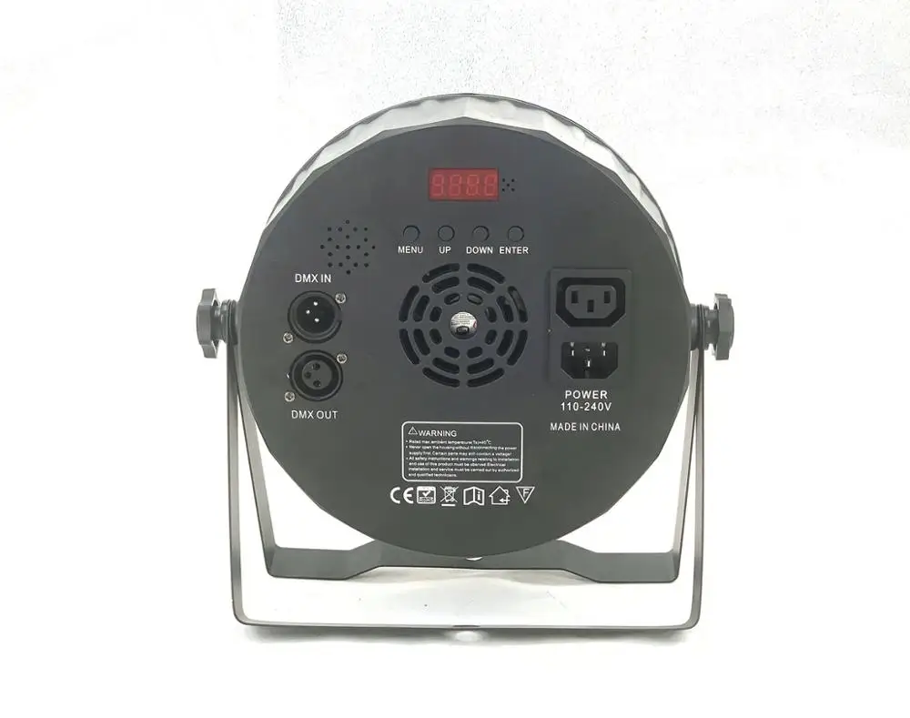 9x18 Вт led par light 6в1 RGBWA УФ светодиодный светильник сценического освещения LED плоский