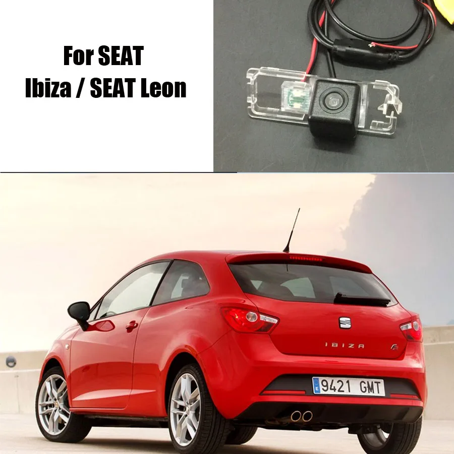 Thehotcakes Авто Камера для SEAT Ibiza/SEAT Leon/камера заднего вида/Камера/HD CCD RCA NTST PAL/номерные знаки для мотоциклов свет OEM