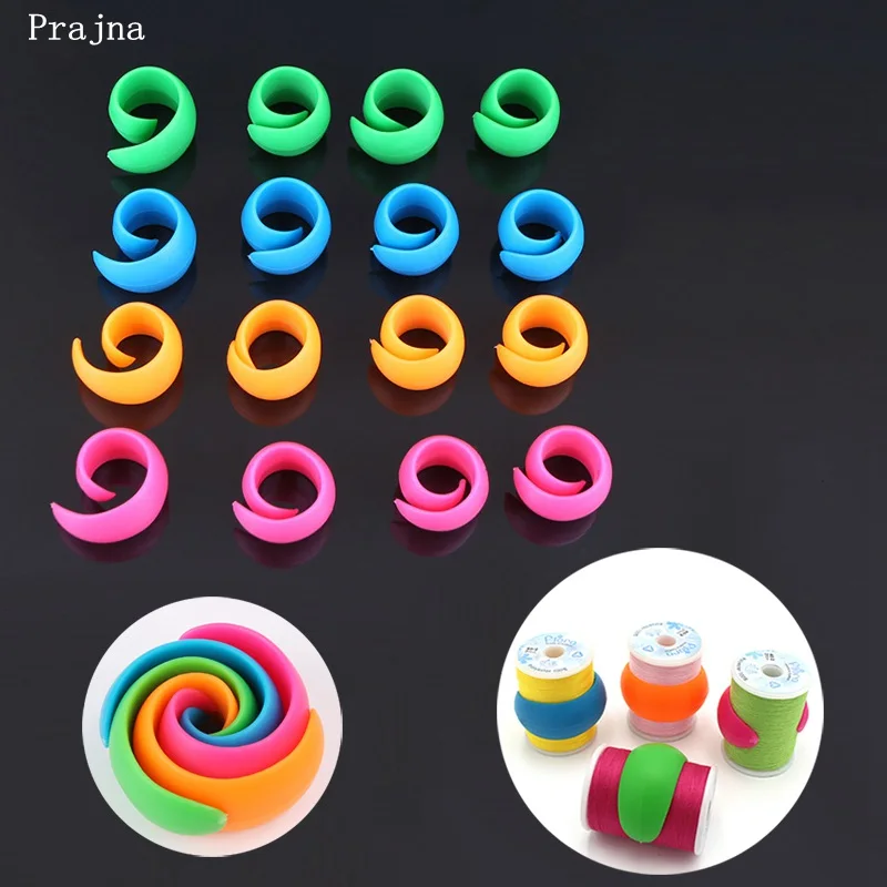 

Prajna Silicone Bobbin Clip Sewing Tool DIY Stitch Clips Small Spool Anti-wire Head Off Spool Fixed Clip Home Sewing Accessories