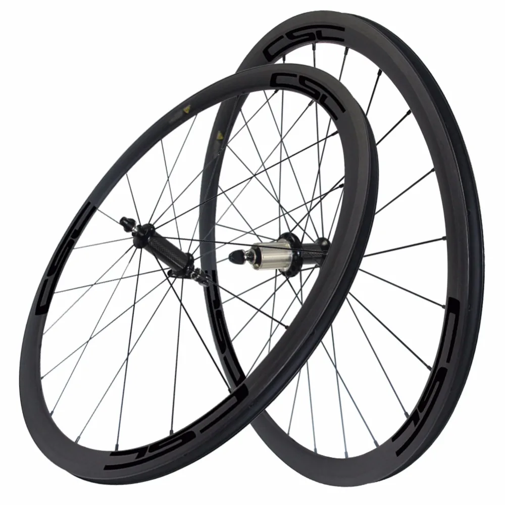 38mm 25mm Width Clincher 700c Full Carbon Road Bike Wheelset Powerway