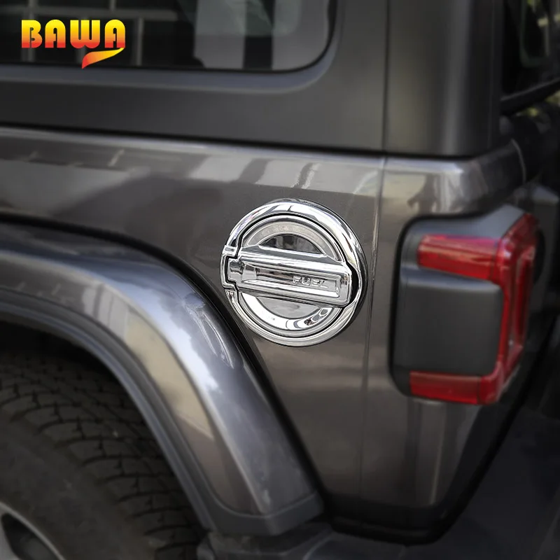 Крышки бака BAWA для Jeep Wrangler JL 2018 ABS крышка топливного наклейки jl аксессуары|Крышки