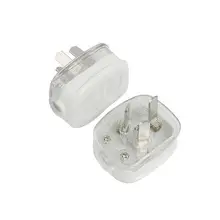 AC 250V 10A 3 Pin AU Power Cord Connector Male Electrical Plug 2pcs Qsazs