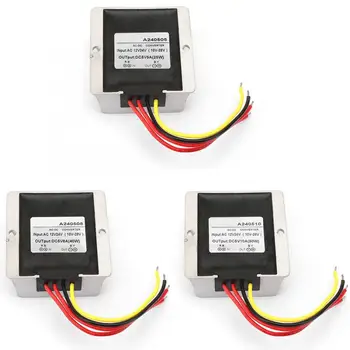

Volt Power Supply Adjustable Switching Power Supply AC12V 24V To DC5V Large Aluminum Shell AC-DC Converter Power Supply Module